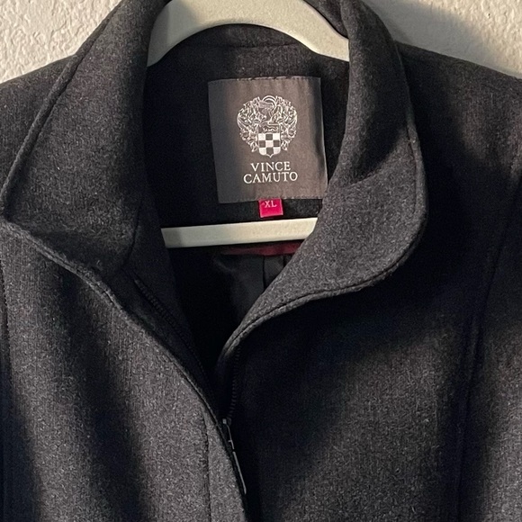 VINCE CAMUTO Zip Front Women’s Gray Coat in XL - Picture 4 of 4